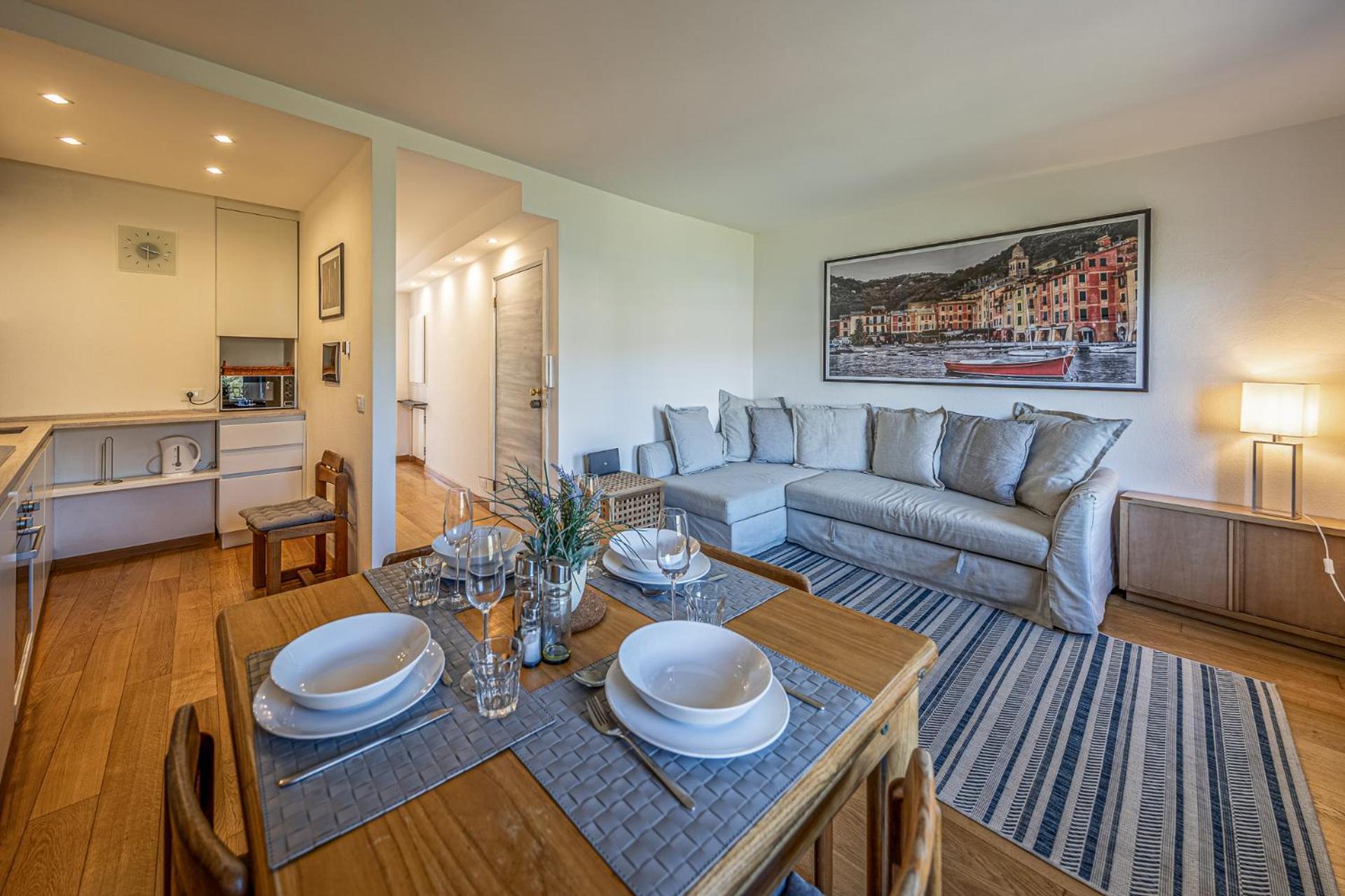 Cozy Apartment - Relax E Vista Mare Da Sogno Santa Margherita Ligure Bagian luar foto