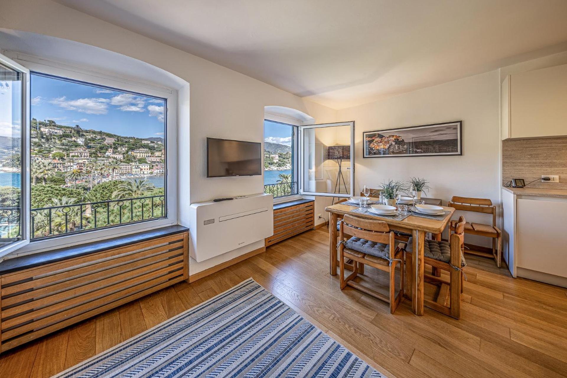 Cozy Apartment - Relax E Vista Mare Da Sogno Santa Margherita Ligure Bagian luar foto