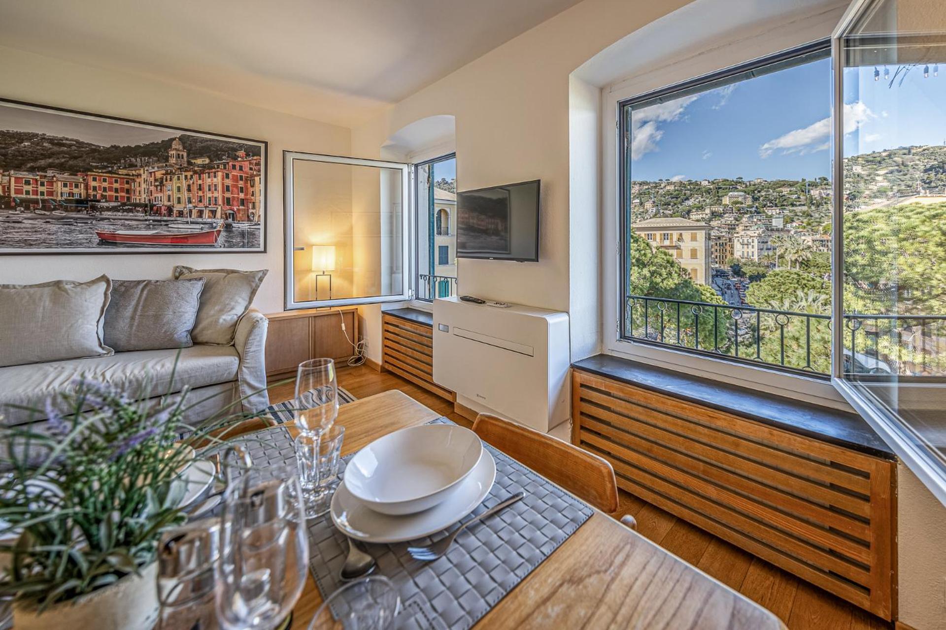 Cozy Apartment - Relax E Vista Mare Da Sogno Santa Margherita Ligure Bagian luar foto
