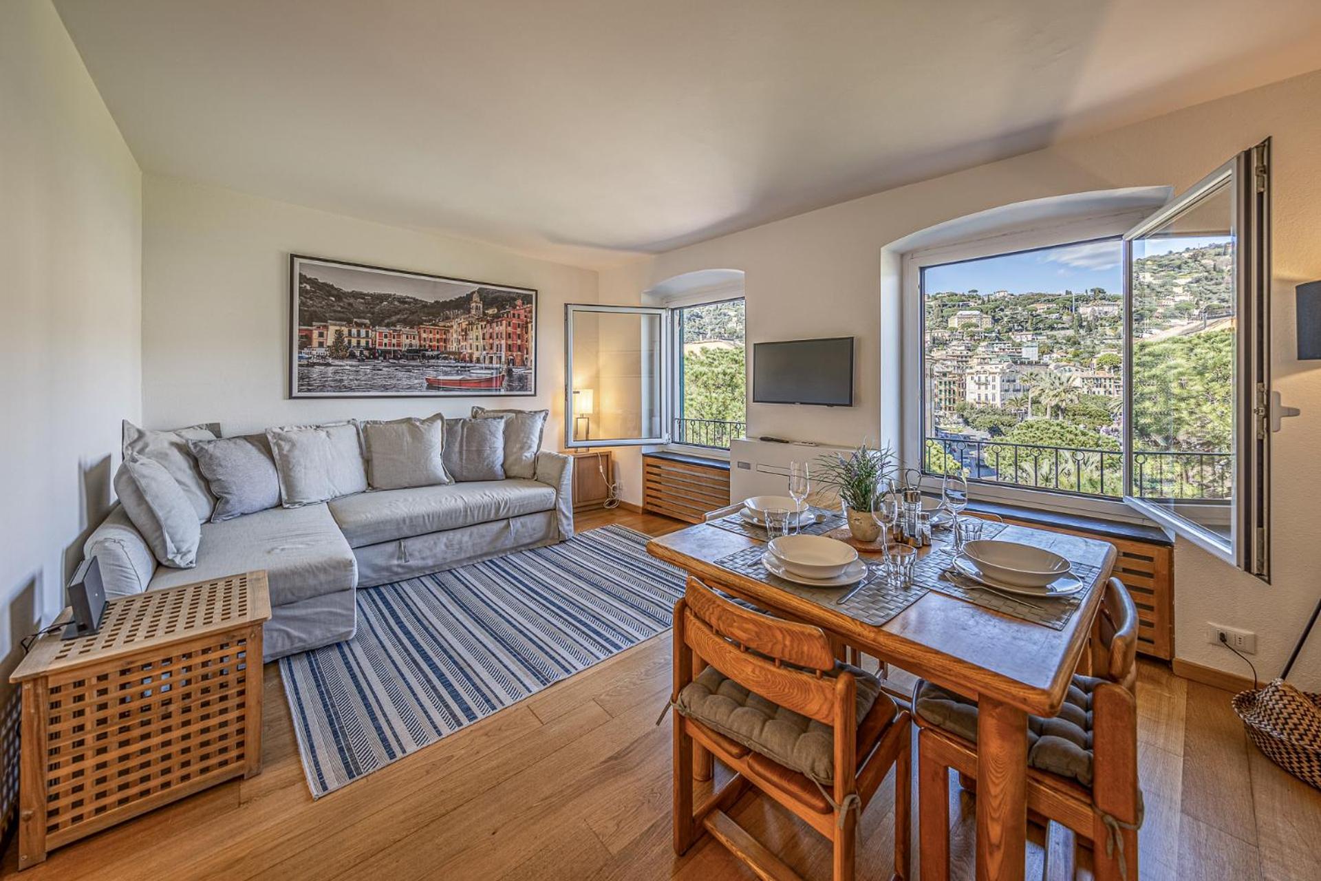 Cozy Apartment - Relax E Vista Mare Da Sogno Santa Margherita Ligure Bagian luar foto